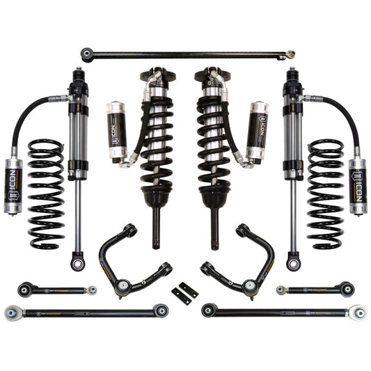 ICON VEHICLE DYNAMICS | 2010-2024 Toyota 4Runner/2010-2014 Toyota FJ Cruiser 0-3.5 Inch Lift Stage 8 Suspension System Tubular UCA Icon Vehicle Dynamics | K53068T