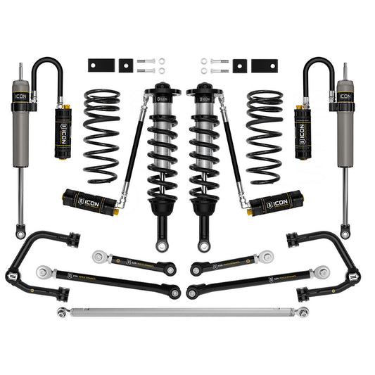 ICON VEHICLE DYNAMICS | 2022-2025 Toyota Tundra 2-3.5 Inch Lift Stage 11 2.5 Suspension System Tubular CDCV Icon Vehicle Dynamics | K53201T