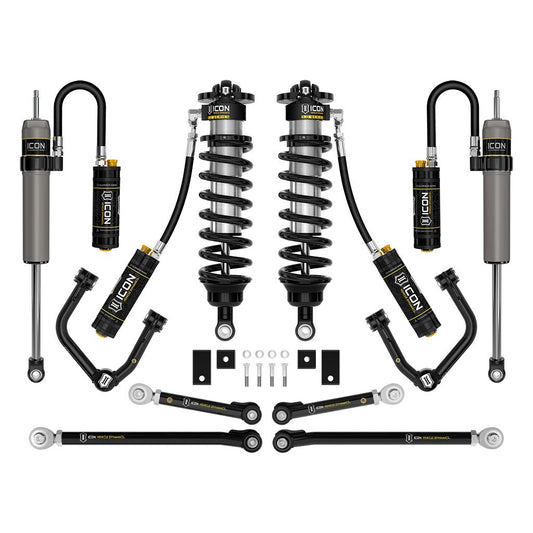 ICON VEHICLE DYNAMICS | 2022-2025 Toyota Tundra 2-3.25 Inch Lift Stage 1 3.0 Suspension System Tubular CDCV Icon Vehicle Dynamics | K53211T
