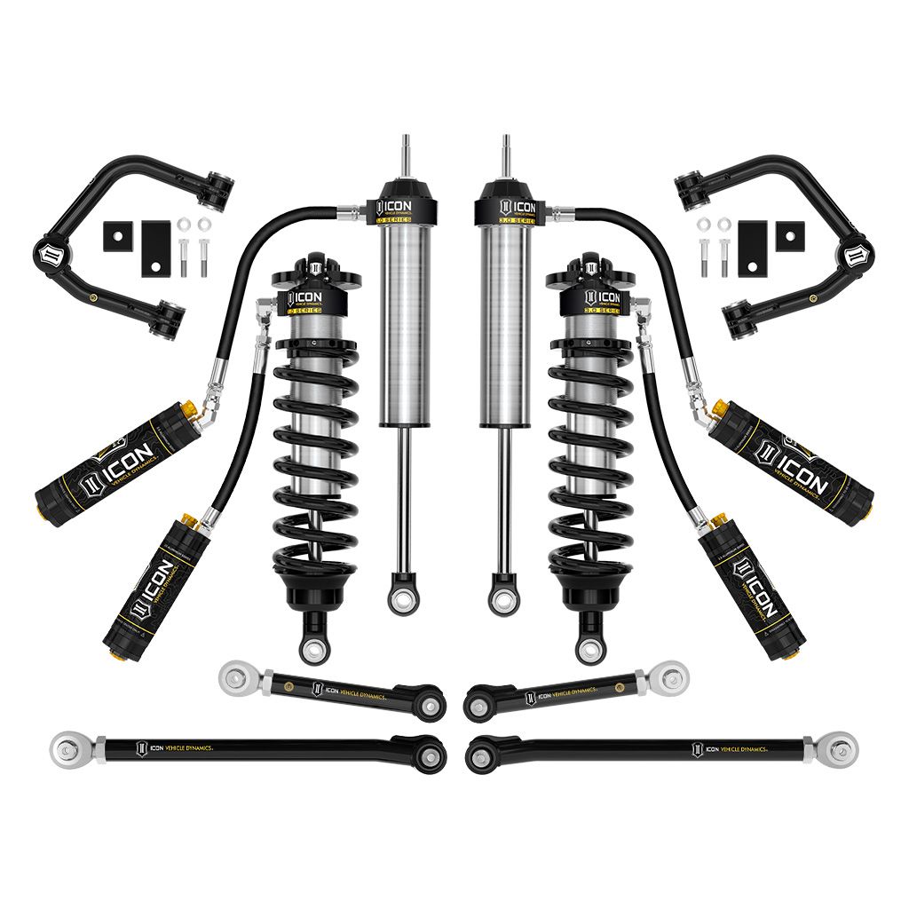 ICON VEHICLE DYNAMICS | 2022-2025 Toyota Tundra 2-3.25 Inch Lift Stage 2 3.0 Suspension System Tubular CDCV Icon Vehicle Dynamics | K53212T