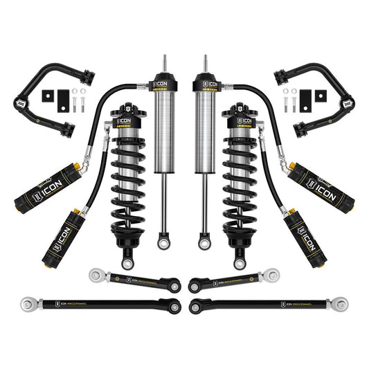 ICON VEHICLE DYNAMICS | 2022-2025 Toyota Tundra 2-3.25 Inch Lift Stage 2 3.0 Suspension System Tubular CDCV Icon Vehicle Dynamics | K53212T