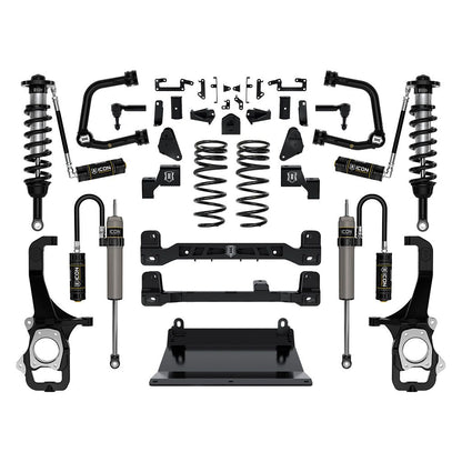 ICON VEHICLE DYNAMICS | 2022-2024 Toyota Tundra 6 Inch Lift Stage 4 Suspension System Tubular Icon Vehicle Dynamics | K53274T