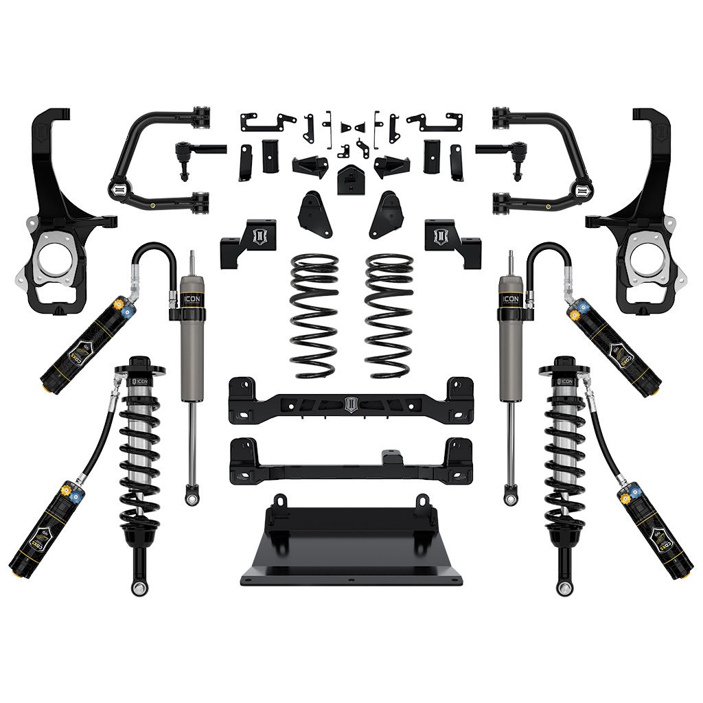 ICON VEHICLE DYNAMICS | 2022-2024 Toyota Tundra 6 Inch Lift Stage 6 Suspension System Tubular CDXS Icon Vehicle Dynamics | K53276TD