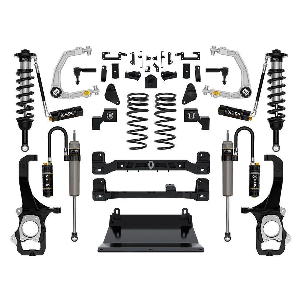 ICON VEHICLE DYNAMICS | 2022-2024 Toyota Tundra 6 Inch Lift Stage 6 Suspension System Billet CDCV Icon Vehicle Dynamics | K53276