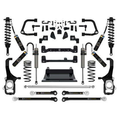 ICON VEHICLE DYNAMICS | 2022-2024 Toyota Tundra 6 Inch Lift Stage 7 Suspension System Tubular CDXS Icon Vehicle Dynamics | K53277TD