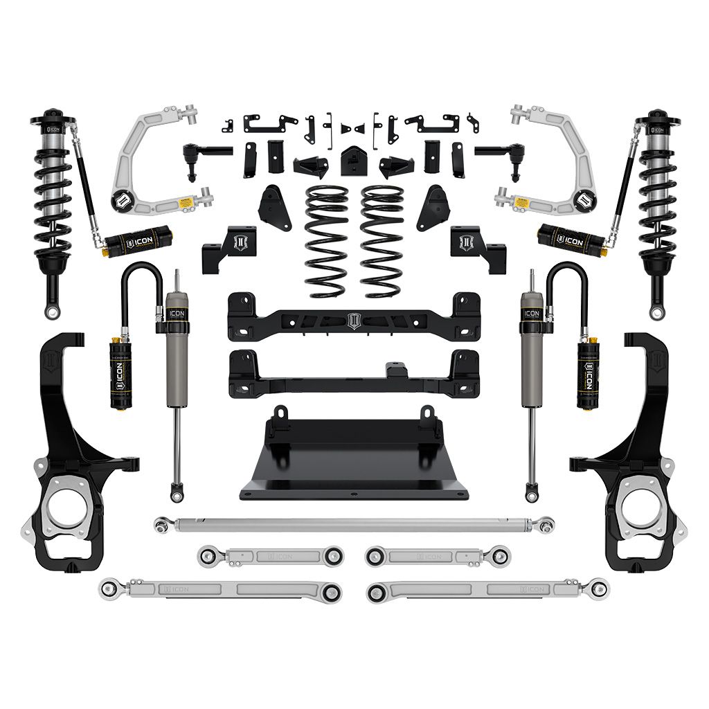 ICON VEHICLE DYNAMICS | 2022-2024 Toyota Tundra 6 Inch Lift Stage 7 Suspension System Billet CDCV Icon Vehicle Dynamics | K53277