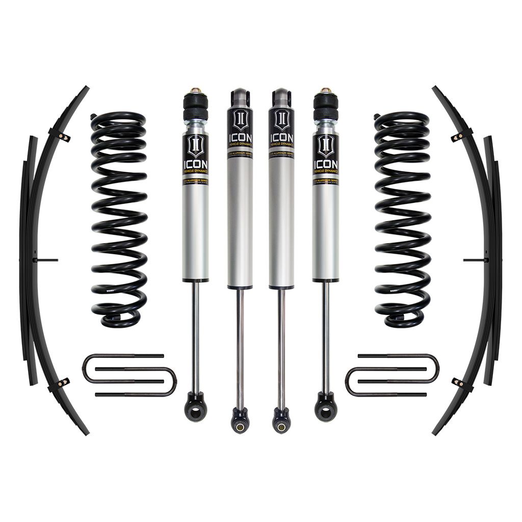 ICON VEHICLE DYNAMICS | 2017-2019 Ford F-250/F-350 4WD Diesel 2.5 Inch Lift Stage 1 Suspension System W/ Expansion Packs Icon Vehicle Dynamics | K62511L