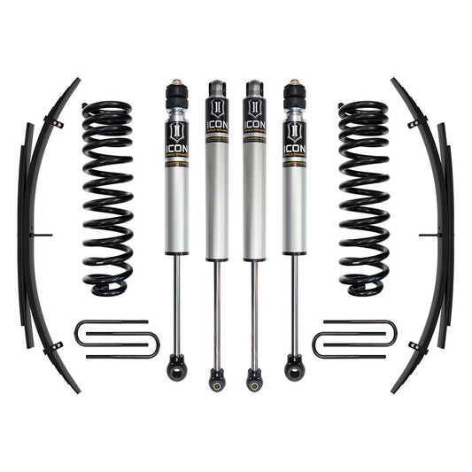 ICON VEHICLE DYNAMICS | 2017-2019 Ford F-250/F-350 4WD Diesel 2.5 Inch Lift Stage 1 Suspension System W/ Expansion Packs Icon Vehicle Dynamics | K62511L