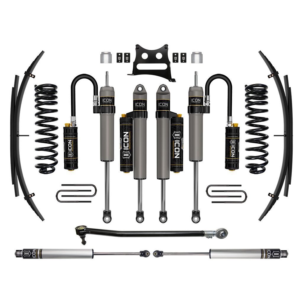 ICON VEHICLE DYNAMICS | 2017-2019 Ford F-250/F-350 Super Duty 4WD Diesel 2.5 Inch Lift Stage 5 Suspension System W/ Expansion Packs Icon Vehicle Dynamics | K62515L