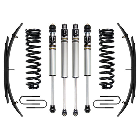 ICON VEHICLE DYNAMICS | 2008-2010 Ford F-250/F-350 Super Duty 4WD Diesel 2.5 Inch Lift Stage 1 Suspension System W/ Expansion Packs Icon Vehicle Dynamics | K62571