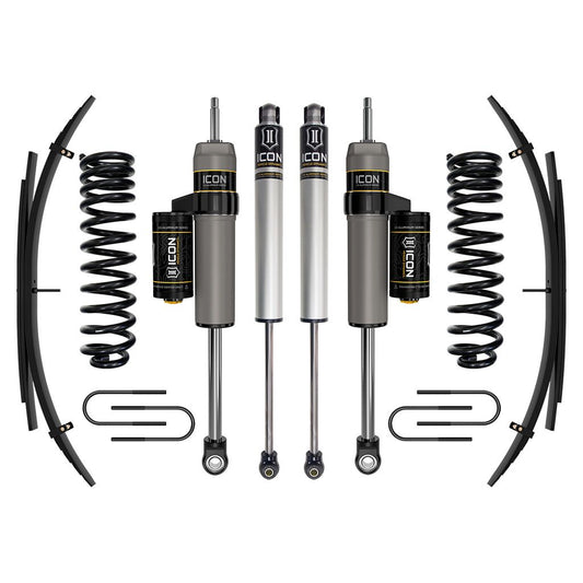ICON VEHICLE DYNAMICS | 2008-2010 Ford F-250/F-350 Super Duty 4WD Diesel 2.5 Inch Lift Stage 2 Suspension System W/ Expansion Packs Icon Vehicle Dynamics | K62572