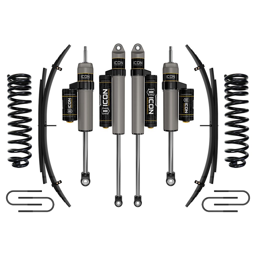 ICON VEHICLE DYNAMICS | 2008-2010 Ford F-250/F-350 Super Duty 4WD Diesel 2.5 Inch Lift Stage 3 Suspension System W/ Expansion Packs Icon Vehicle Dynamics | K62573