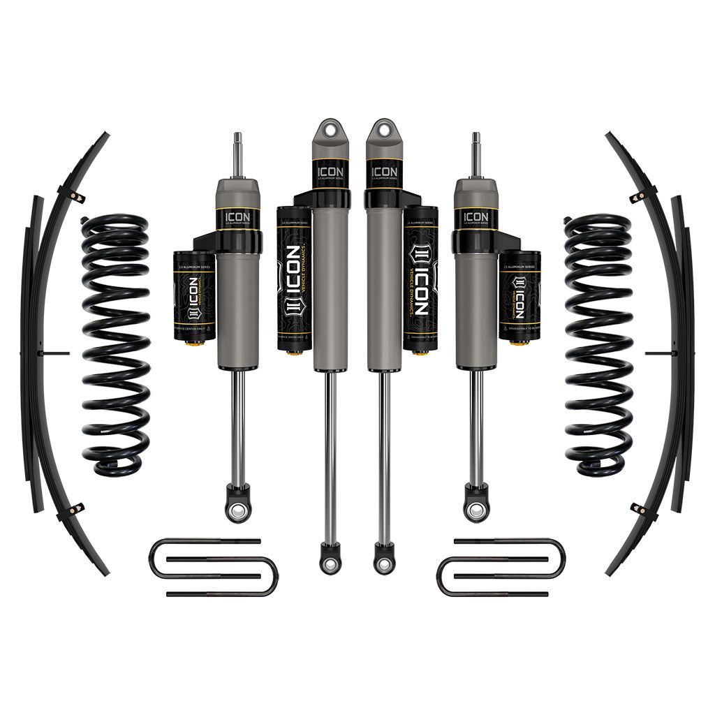 ICON VEHICLE DYNAMICS | 2011-2016 Ford F-250/F-350 Super Duty 4WD Diesel 2.5 Inch Lift Stage 3 Suspension System W/ Expansion Packs Icon Vehicle Dynamics | K62583