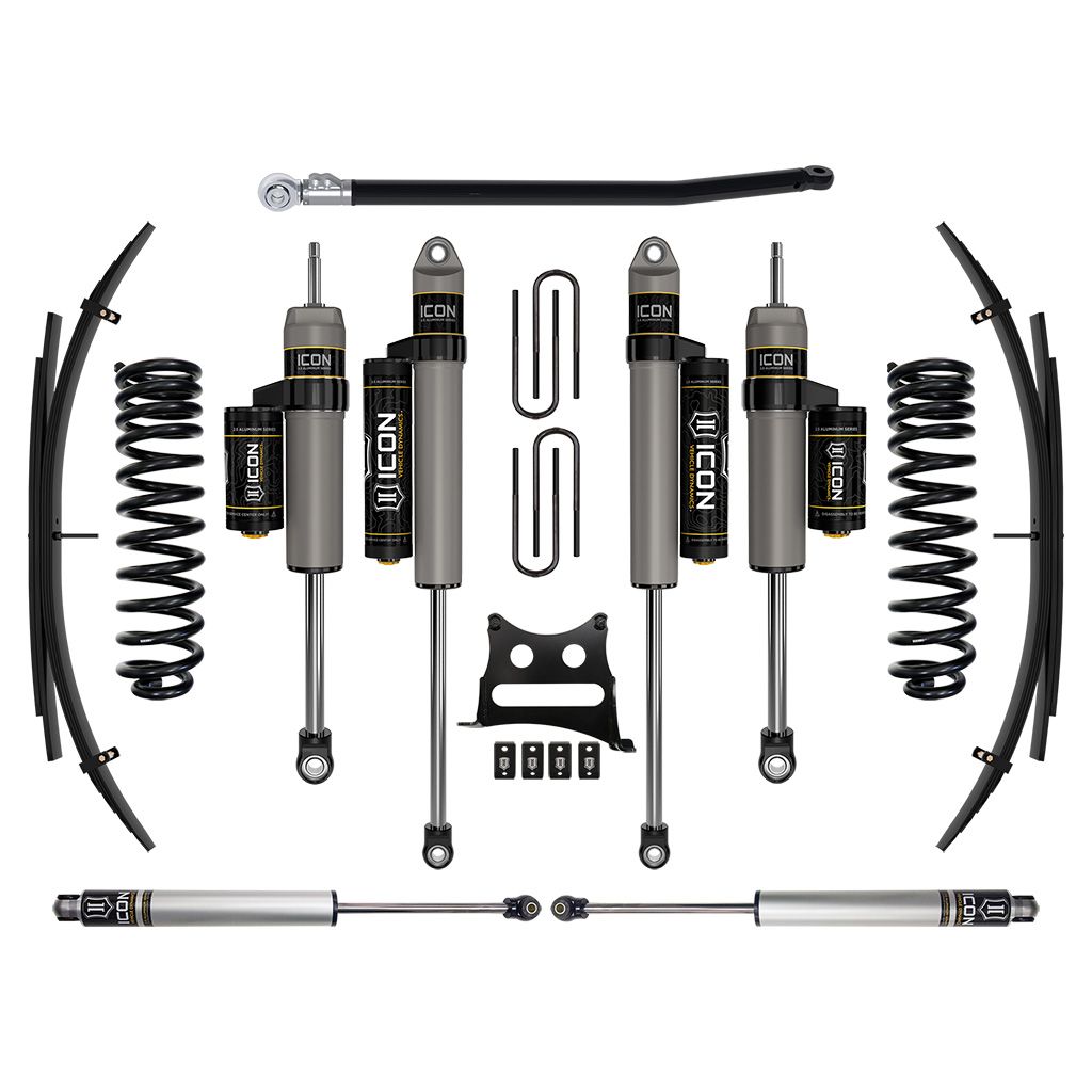 ICON VEHICLE DYNAMICS | 2011-2016 Ford F-250/F-350 Super Duty 4WD Diesel 2.5 Inch Lift Stage 4 Suspension System W/ Expansion Packs Icon Vehicle Dynamics | K62584