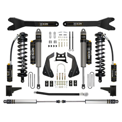 ICON VEHICLE DYNAMICS | 05-07 Ford F250/F350 4-5.5 Inch Stage 5 Coilover Conversion System W Radius Arm Icon Vehicle Dynamics | K63115R