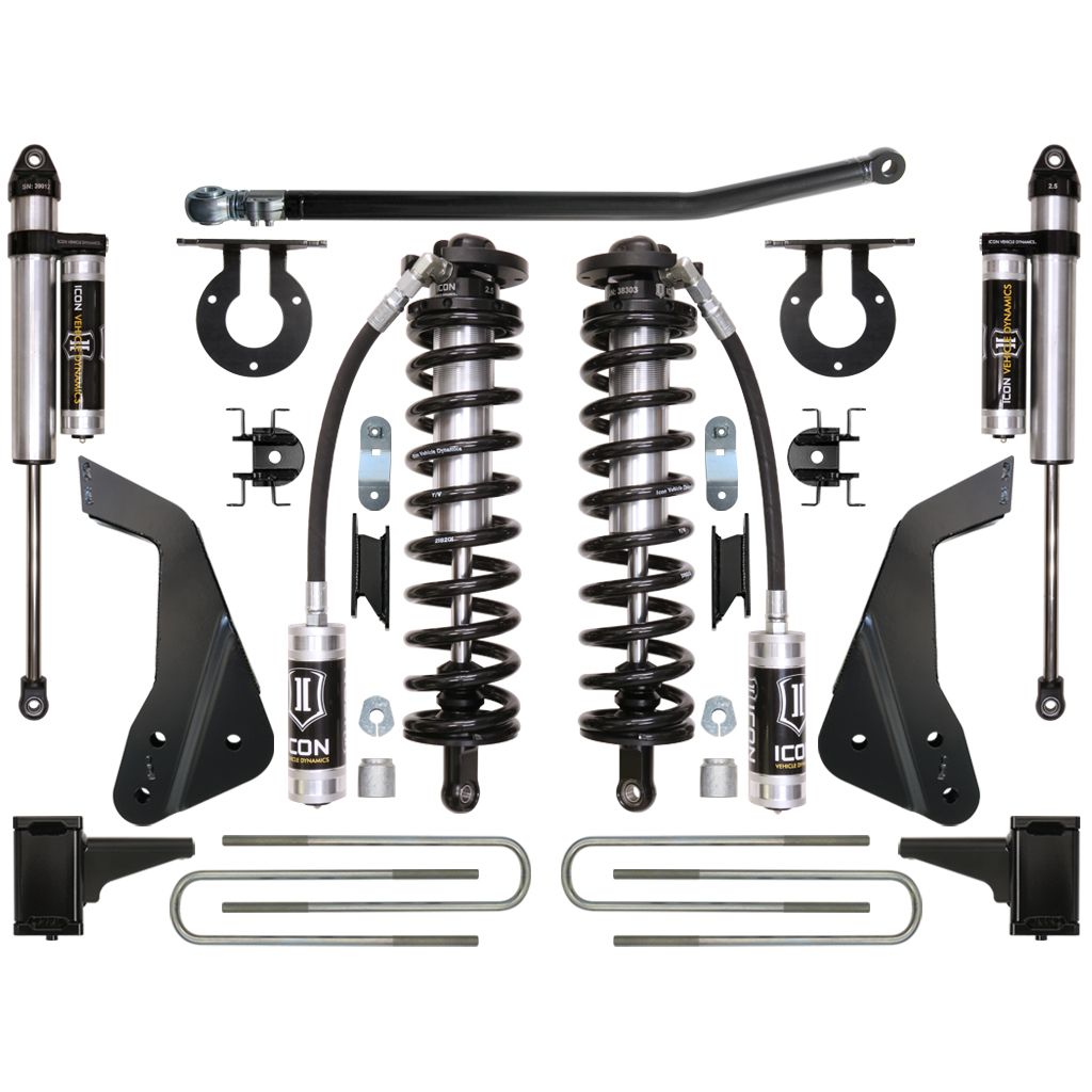 ICON VEHICLE DYNAMICS | 08-10 Ford F-250/F-350 4-5.5 Inch Stage 3 Coilover Conversion System Icon Vehicle Dynamics | K63123