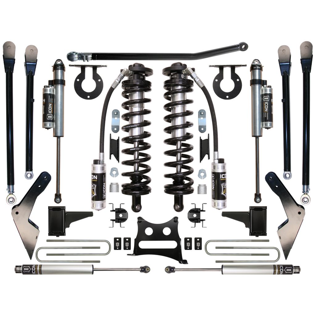 ICON VEHICLE DYNAMICS | 08-10 Ford F-250/F-350 4-5.5 Inch Stage 5 Coilover Conversion System Icon Vehicle Dynamics | K63125
