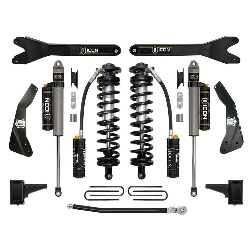 ICON VEHICLE DYNAMICS K63134R ICON K63134R 11-16 Ford F250/F350 4-5.5" Stage 4 Coilover