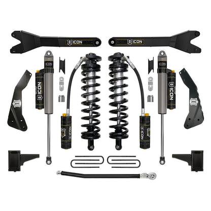 ICON VEHICLE DYNAMICS K63134R ICON K63134R 11-16 Ford F250/F350 4-5.5" Stage 4 Coilover