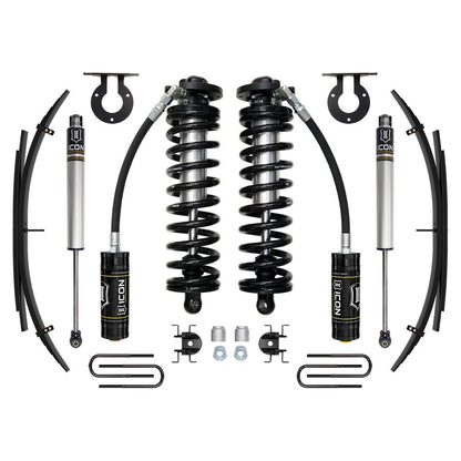 ICON VEHICLE DYNAMICS | 2017-2023 Ford F-250/F-350 Super Duty 4WD 2.5-3 Inch Lift Stage 1 Coilover System W/ Expansion Packs Icon Vehicle Dynamics | K63141L