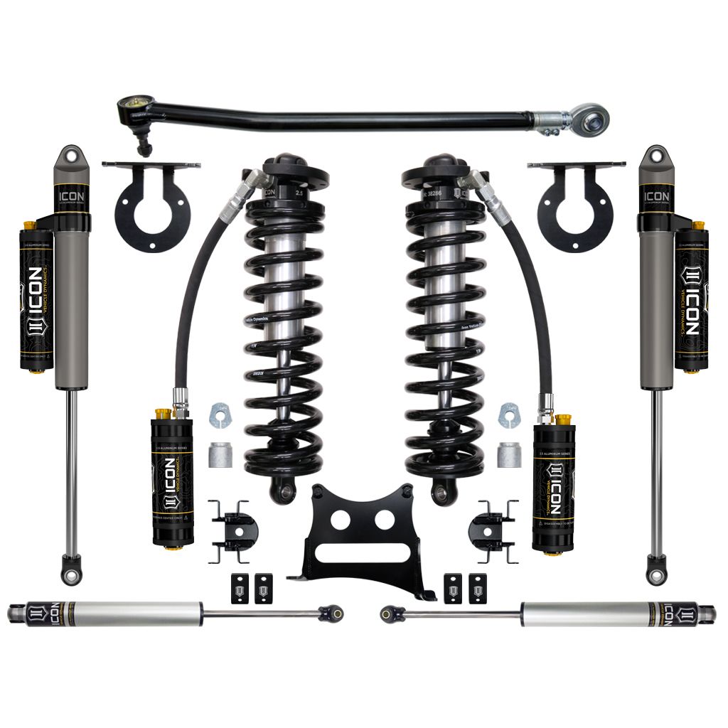 ICON VEHICLE DYNAMICS | 2017-2022 Ford F250/F350 2.5-3 Inch Lift Stage 4 Coilover Conversion System Icon Vehicle Dynamics | K63144