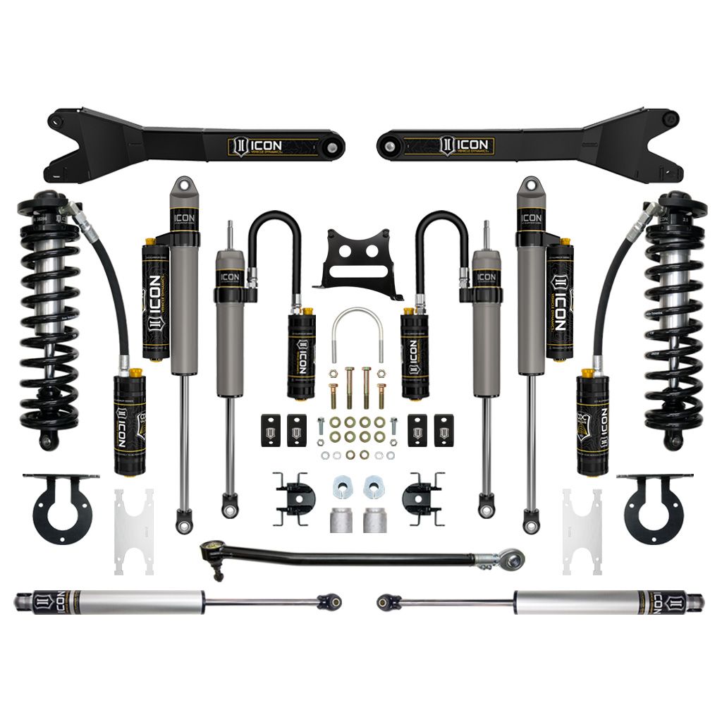ICON VEHICLE DYNAMICS | 2017-2022 Ford F250/F350 2.5-3 Inch Lift Stage 6 Coilover Conversion System Icon Vehicle Dynamics | K63146