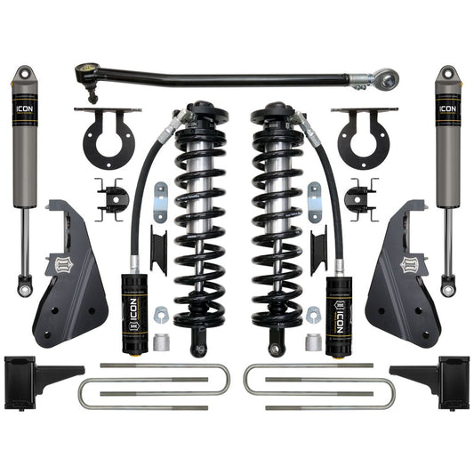 ICON VEHICLE DYNAMICS | 2017-2022 Ford F250/F350 4-5.5 Inch Lift Stage 2 Suspension System Icon Vehicle Dynamics | K63152