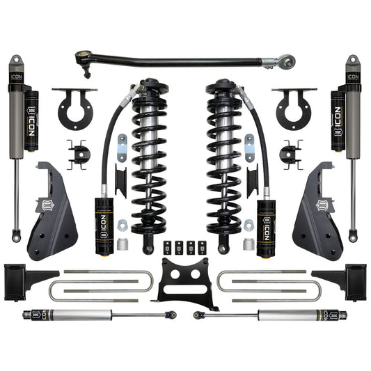 ICON VEHICLE DYNAMICS | 2017-2022 Ford F250/F350 4-5.5 Inch Lift Stage 3 Suspension System Icon Vehicle Dynamics | K63153