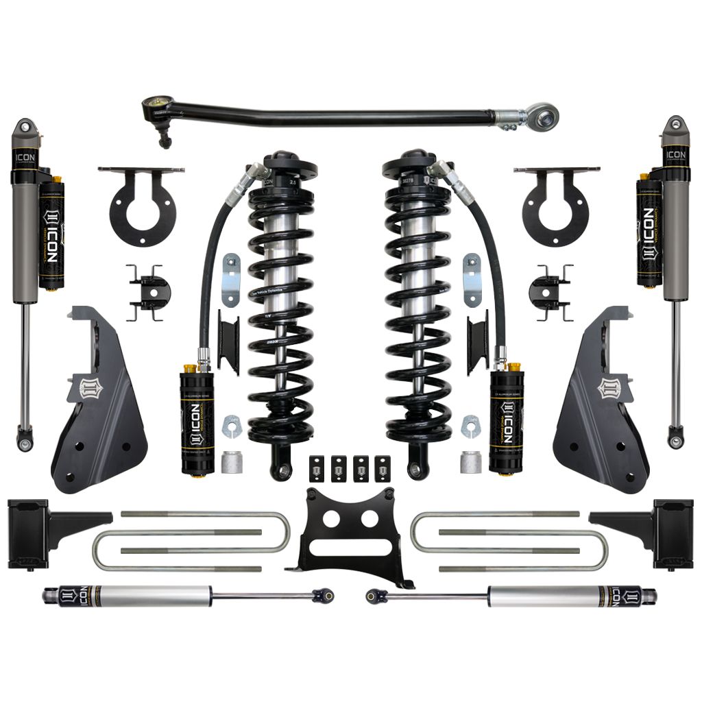 ICON VEHICLE DYNAMICS | 2017-2022 Ford F250/F350 4-5.5 Inch Lift Stage 4 Suspension System Icon Vehicle Dynamics | K63154