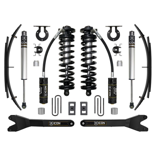 ICON VEHICLE DYNAMICS | 2023-2025 Ford F-250/F-350 Super Duty 4WD 2.5-3 Inch Lift Stage 1 Coilover Conversion System W/ Radius Arms & Expansion Packs Icon Vehicle Dynamics | K63201RL