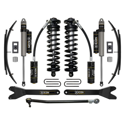 ICON VEHICLE DYNAMICS | 2023-2025 Ford F-250/F-350 Super Duty 4WD 2.5-3 Inch Lift Stage 3 Coilover Conversion System W/ Radius Arms & Expansion Packs Icon Vehicle Dynamics | K63203RL
