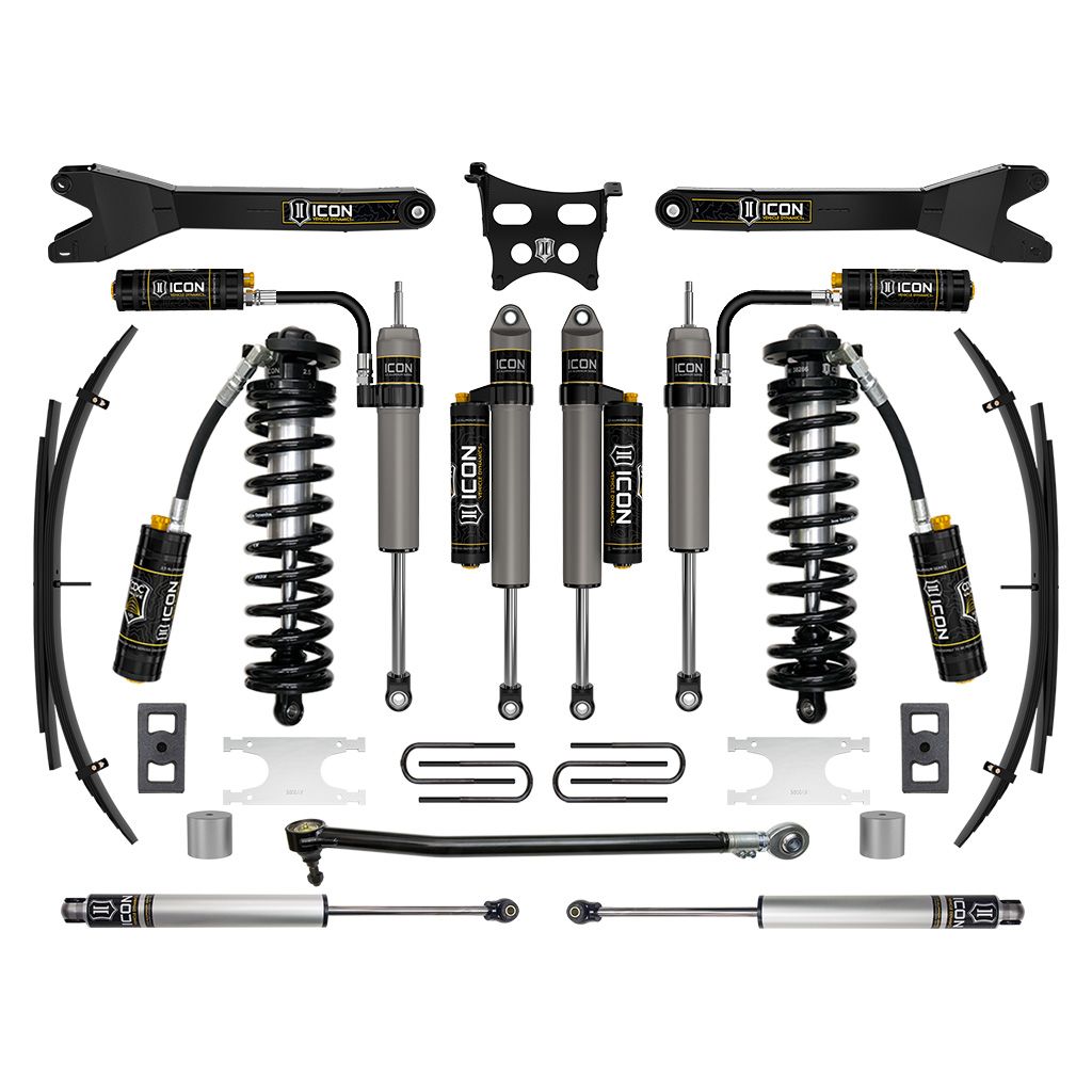 ICON VEHICLE DYNAMICS | 2023-2025 Ford F-250/F-350 Super Duty 4WD 2.5-3 Inch Lift Stage 5 Coilover Conversion System With Radius Arms And Expansion Packs Icon Vehicle Dynamics | K63205RL