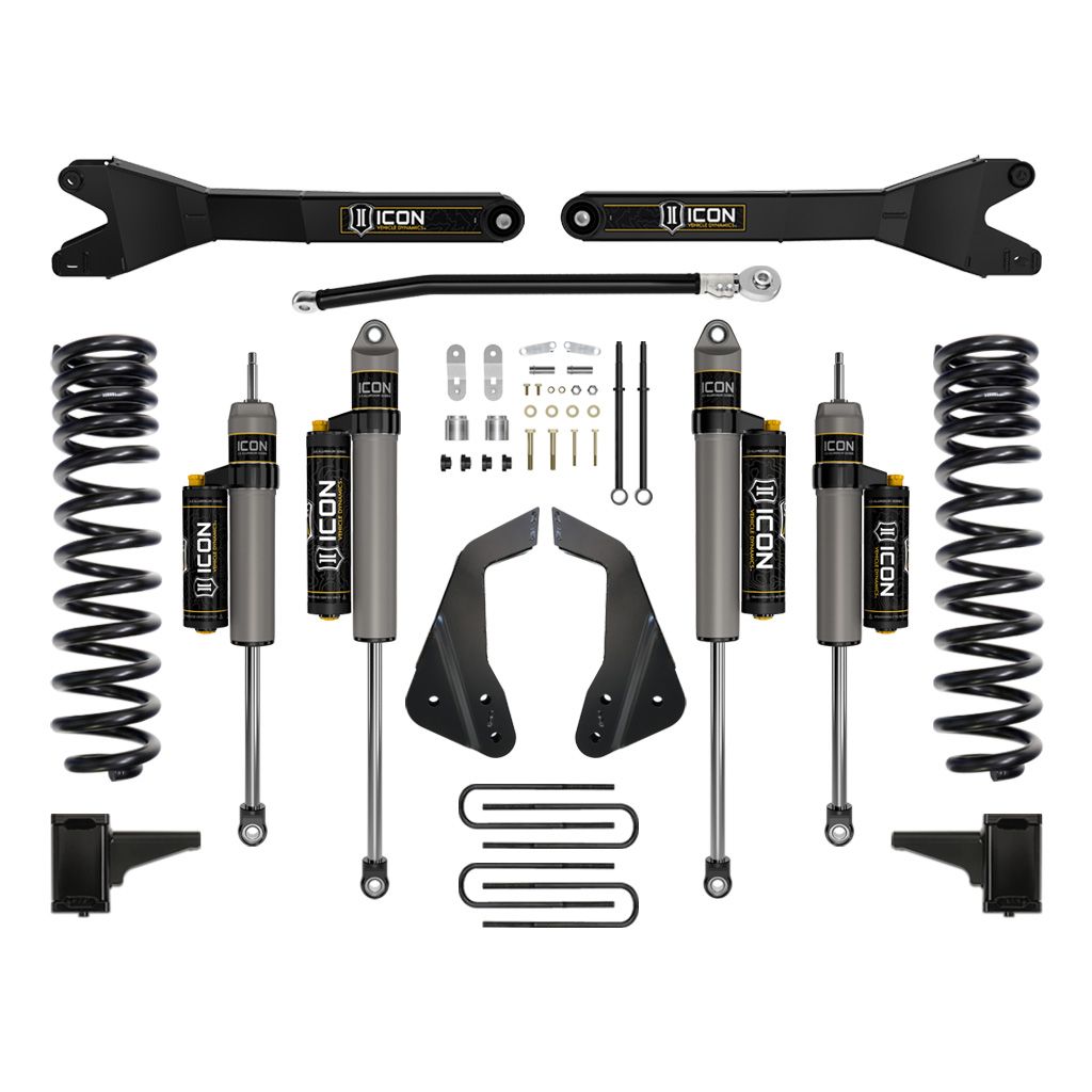 ICON VEHICLE DYNAMICS | 05-07 Ford F250/F350 4.5 Inch Stage 4 Suspension System W Radius Arm Icon Vehicle Dynamics | K64503R