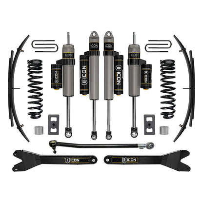 ICON VEHICLE DYNAMICS | 2023-2025 Ford F-250/F-350 Super Duty 4WD Diesel 2.5 Inch Lift Stage 3 Suspension System W/ Radius Arms And Expansion Packs Icon Vehicle Dynamics | K65892RL