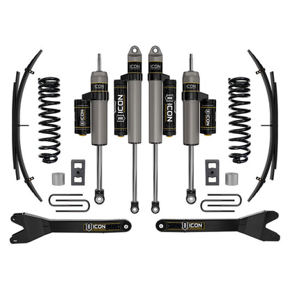 ICON VEHICLE DYNAMICS | 2023-2025 Ford F-250/F-350 Super Duty 4WD Gas 2.5 Inch Lift Stage 2 Suspension System W/ Radius Arms And Expansion Packs Icon Vehicle Dynamics | K65896RL