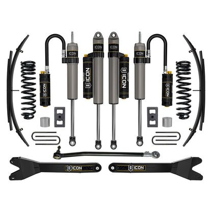 ICON VEHICLE DYNAMICS | 2023-2025 Ford F-250/F-350 Super Duty 4WD Gas 2.5 Inch Lift Stage 4 Suspension System W/ Radius Arms And Expansion Packs Icon Vehicle Dynamics | K65898RL
