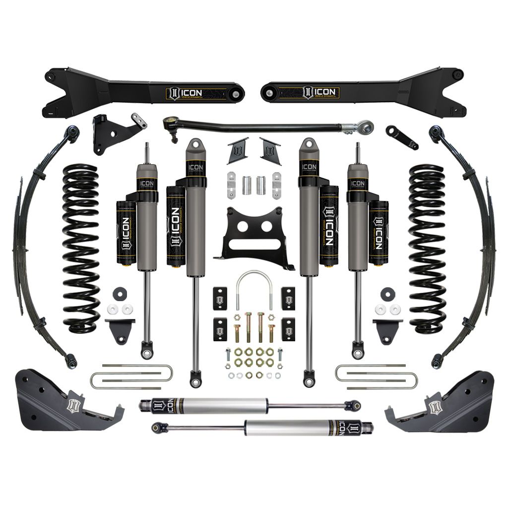 ICON VEHICLE DYNAMICS | 2017-2022 Ford F250/F350 7 Inch Lift Stage 4 Suspension System W/Radius Arm Icon Vehicle Dynamics | K67114R