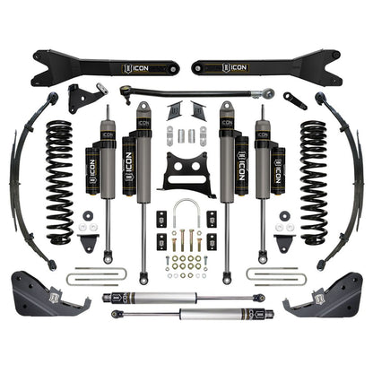 ICON VEHICLE DYNAMICS | 2017-2022 Ford F250/F350 7 Inch Lift Stage 4 Suspension System W/Radius Arm Icon Vehicle Dynamics | K67114R