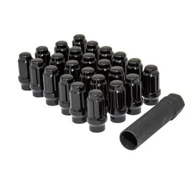 Gorilla Black Lug Nuts with 24 PC Wheel Kit for enhanced wheel style and durability.
