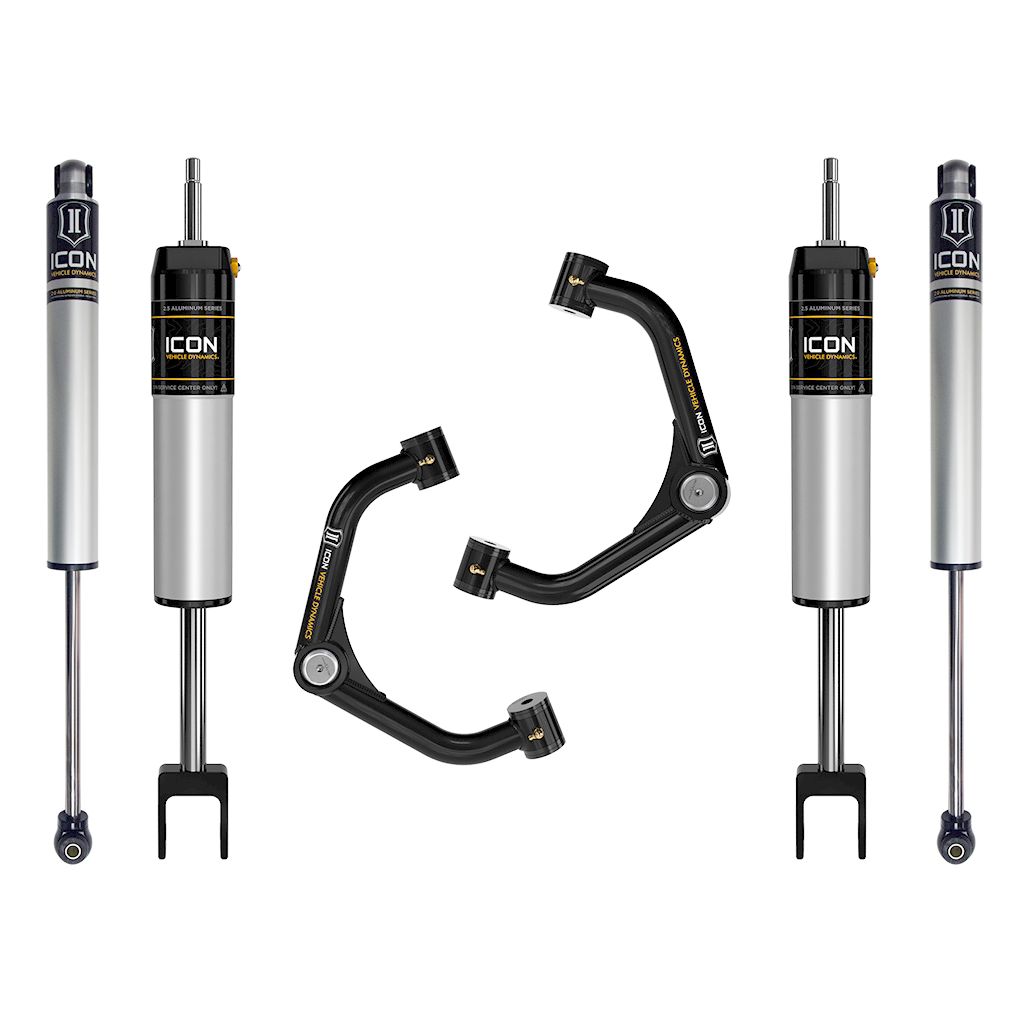 ICON VEHICLE DYNAMICS | 20-Up GM 2500HD/3500 0-2 Inch Stage 1 Suspension System (Tubular) Icon Vehicle Dynamics | K78351T