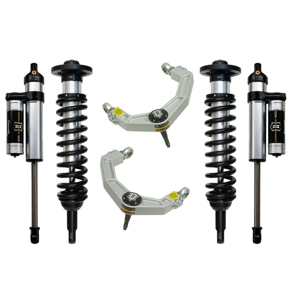 ICON VEHICLE DYNAMICS | 09-13 Ford F150 4WD 0-2.63 Inch Stage 3 Suspension System W Billet UCA Icon Vehicle Dynamics | K93003