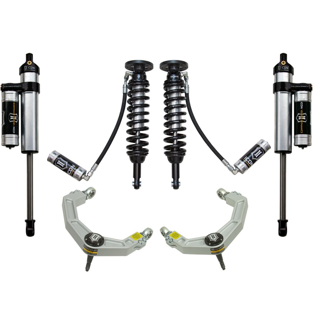 ICON VEHICLE DYNAMICS | 09-13 Ford F150 4WD 1.75-2.63 Inch Stage 4 Suspension System W Billet UCA Icon Vehicle Dynamics | K93004