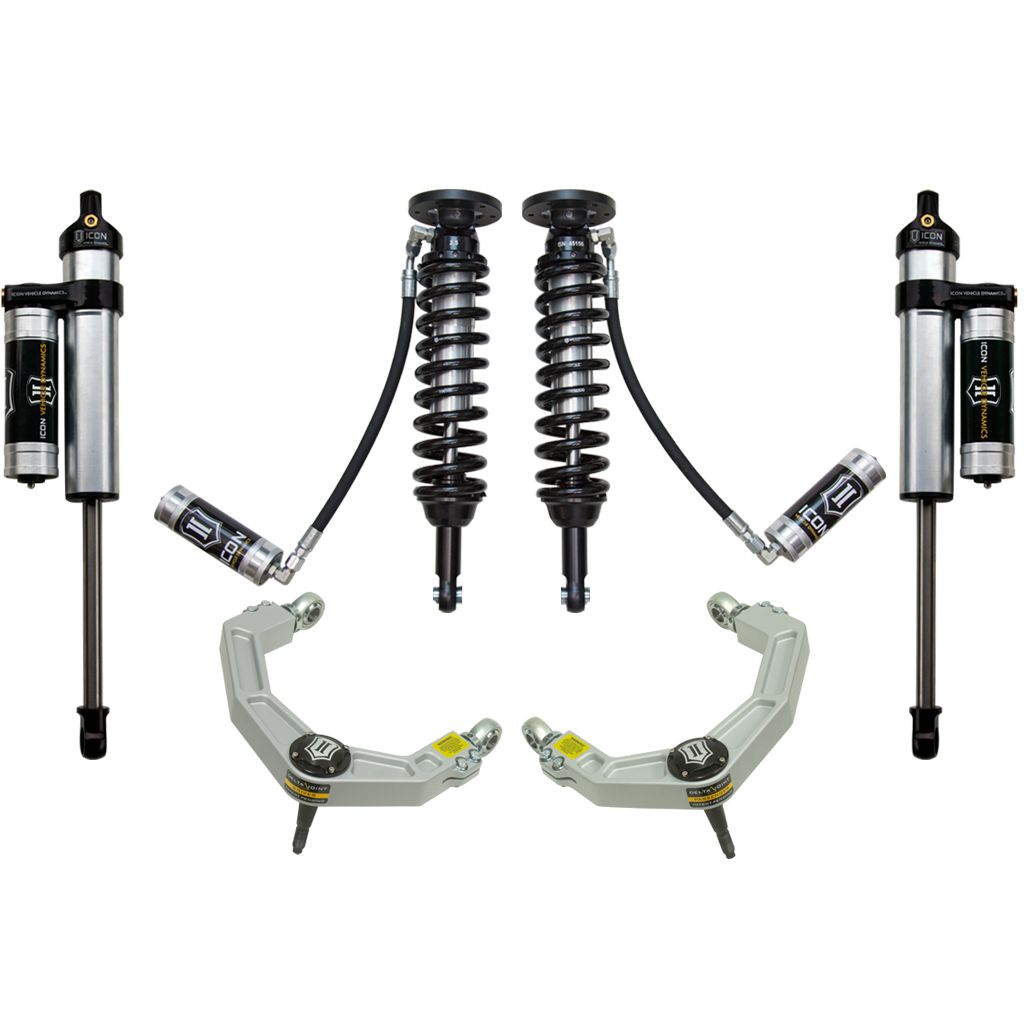ICON VEHICLE DYNAMICS | 09-13 Ford F150 2WD 1.75-2.63 Inch Stage 3 Suspension System W Billet UCA Icon Vehicle Dynamics | K93012