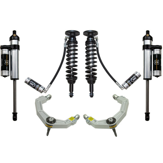 ICON VEHICLE DYNAMICS | 09-13 Ford F150 2WD 1.75-2.63 Inch Stage 3 Suspension System W Billet UCA Icon Vehicle Dynamics | K93012