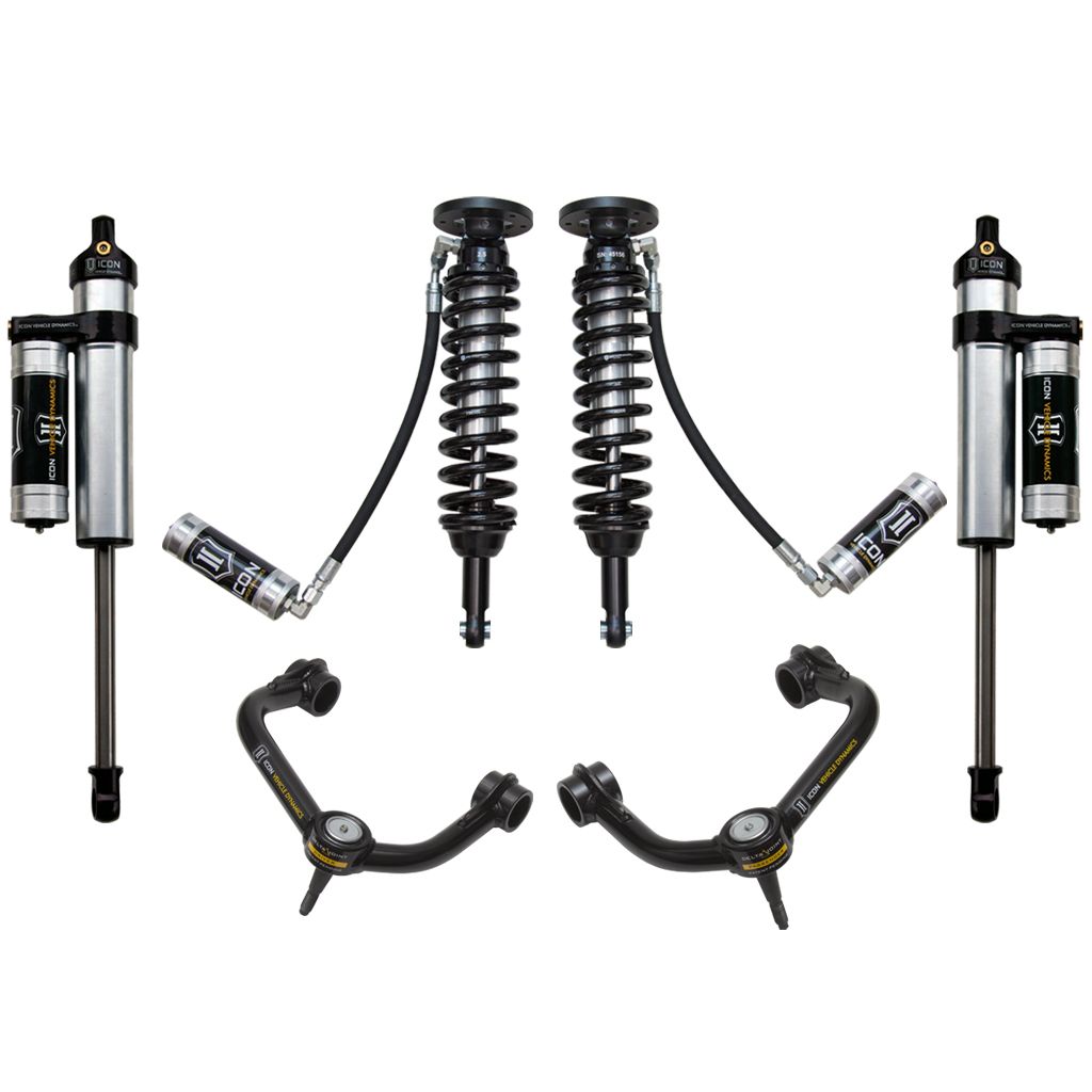ICON VEHICLE DYNAMICS | 09-13 Ford F150 2WD 1.75-2.63 Inch Stage 3 Suspension System W Tubular UCA Icon Vehicle Dynamics | K93012T