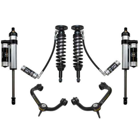 ICON VEHICLE DYNAMICS | 09-13 Ford F150 2WD 1.75-2.63 Inch Stage 3 Suspension System W Tubular UCA Icon Vehicle Dynamics | K93012T