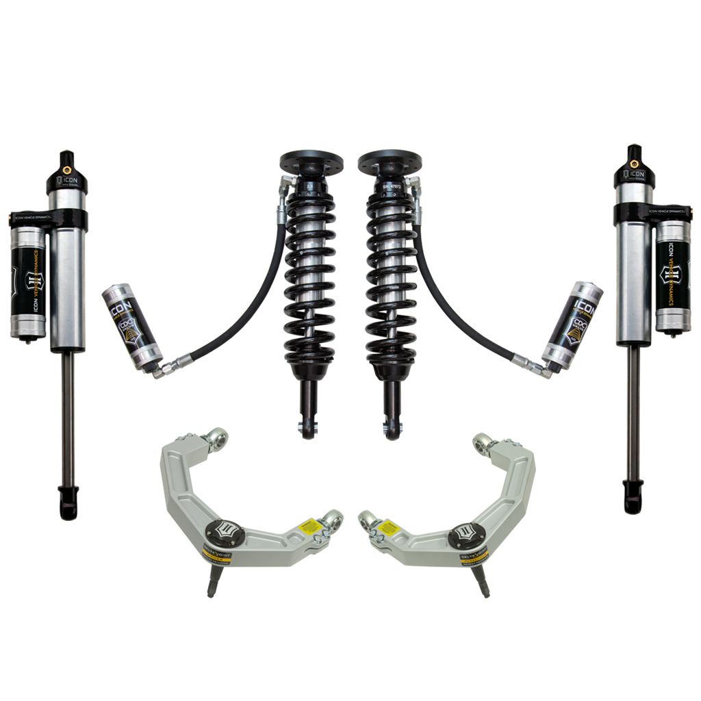 ICON VEHICLE DYNAMICS | 09-13 Ford F150 2WD 1.75-2.63 Inch Stage 4 Suspension System W Billet UCA Icon Vehicle Dynamics | K93013