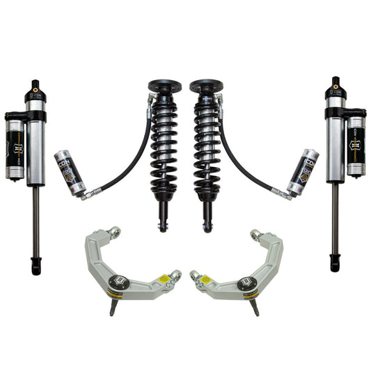 ICON VEHICLE DYNAMICS | 09-13 Ford F150 2WD 1.75-2.63 Inch Stage 4 Suspension System W Billet UCA Icon Vehicle Dynamics | K93013