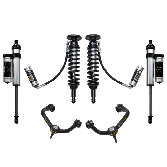 ICON VEHICLE DYNAMICS | 09-13 Ford F150 2WD 1.75-2.63 Inch Stage 4 Suspension System W Tubular UCA Icon Vehicle Dynamics | K93013T