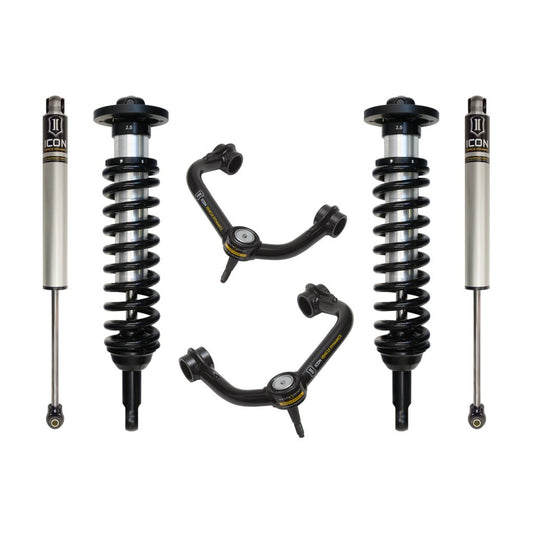 ICON VEHICLE DYNAMICS | 04-08 Ford F150 4WD 0-2.63 Inch Stage 2 Suspension System W Tubular UCA Icon Vehicle Dynamics | K93021T